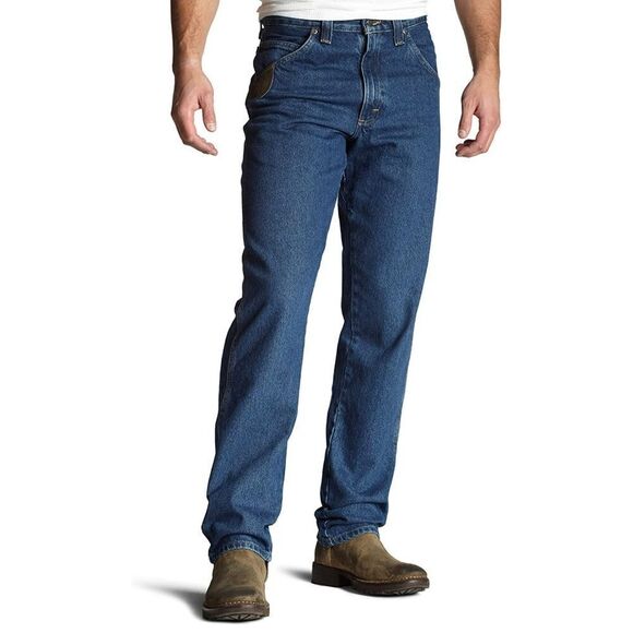 Wrangler Riggs Workwear Lifetime warranty 5 pockets Relaxed Fit 38x30. - Picture 4 of 12